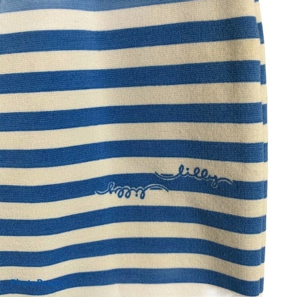 Lilly Pulitzer‎ Striped Ponte Stretch Pencil Skirt - Picture 2 of 6